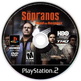 Cartridge artwork for Sopranos - Road To Respect, Les on the Sony Playstation 2.