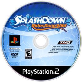 Cartridge artwork for Splashdown 2 - Rides Gone Wild on the Sony Playstation 2.
