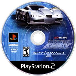 Cartridge artwork for Spy Hunter 2 on the Sony Playstation 2.