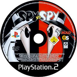 Cartridge artwork for Spy Vs. Spy on the Sony Playstation 2.