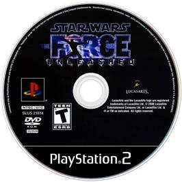 Cartridge artwork for Star Wars - Le Pouvoir De La Force on the Sony Playstation 2.