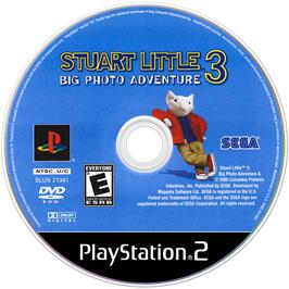 Cartridge artwork for Stuart Little 3 - L'aventure Photographique on the Sony Playstation 2.
