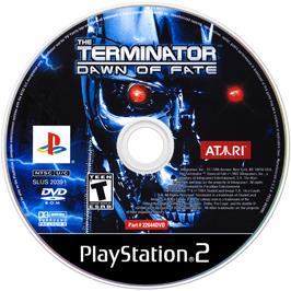 Cartridge artwork for Terminator - Un Autre Futur, The on the Sony Playstation 2.