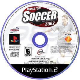 Cartridge artwork for This Is Football 2002 on the Sony Playstation 2.