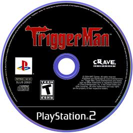 Cartridge artwork for Trigger Man on the Sony Playstation 2.