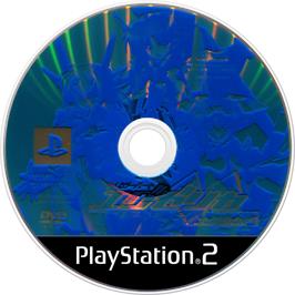 Cartridge artwork for Triggerheart Exelica Enhanced on the Sony Playstation 2.