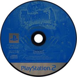 Cartridge artwork for Typing Of The Dead, The - Zombie Panic on the Sony Playstation 2.