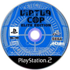 Cartridge artwork for Virtua Cop - Elite Edition on the Sony Playstation 2.