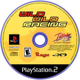 Cartridge artwork for Wild Wild Racing on the Sony Playstation 2.