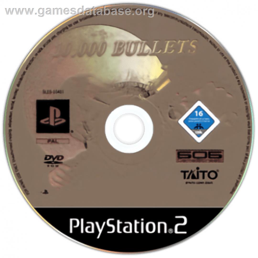 10.000 Bullets - Sony Playstation 2 - Artwork - Cartridge