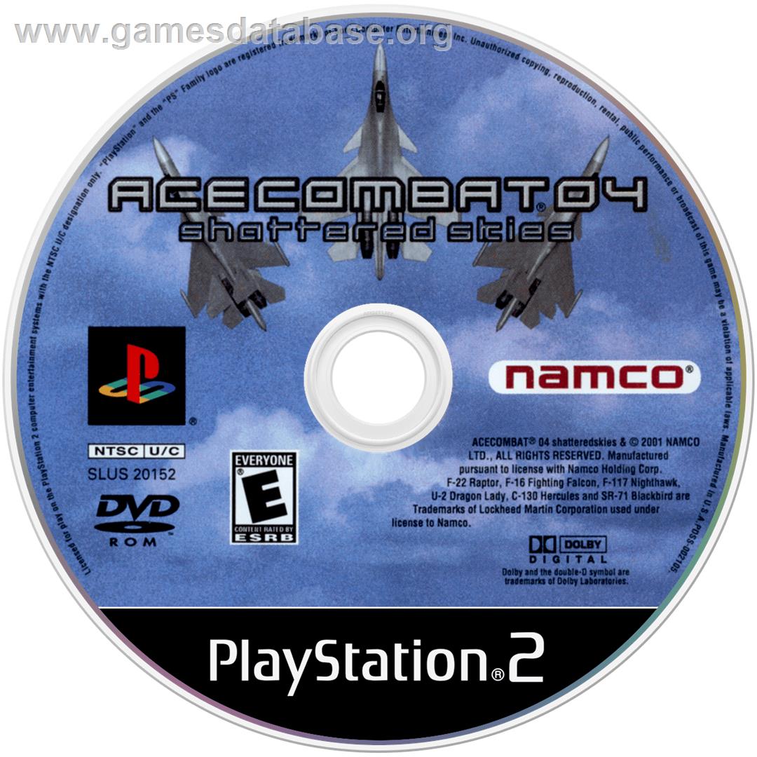 Ace Combat - Distant Thunder - Sony Playstation 2 - Artwork - Cartridge