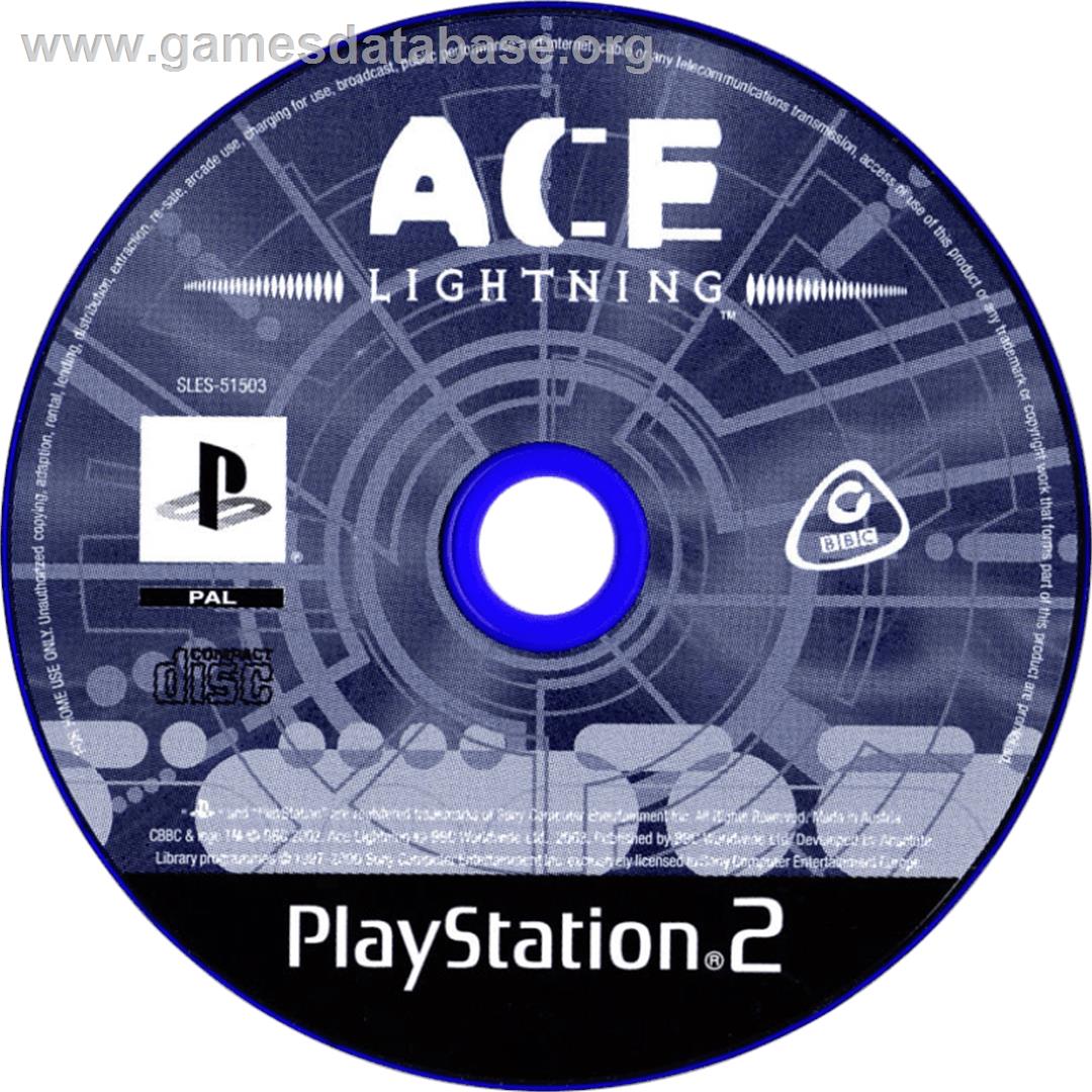 Ace Lightning - Sony Playstation 2 - Artwork - Cartridge