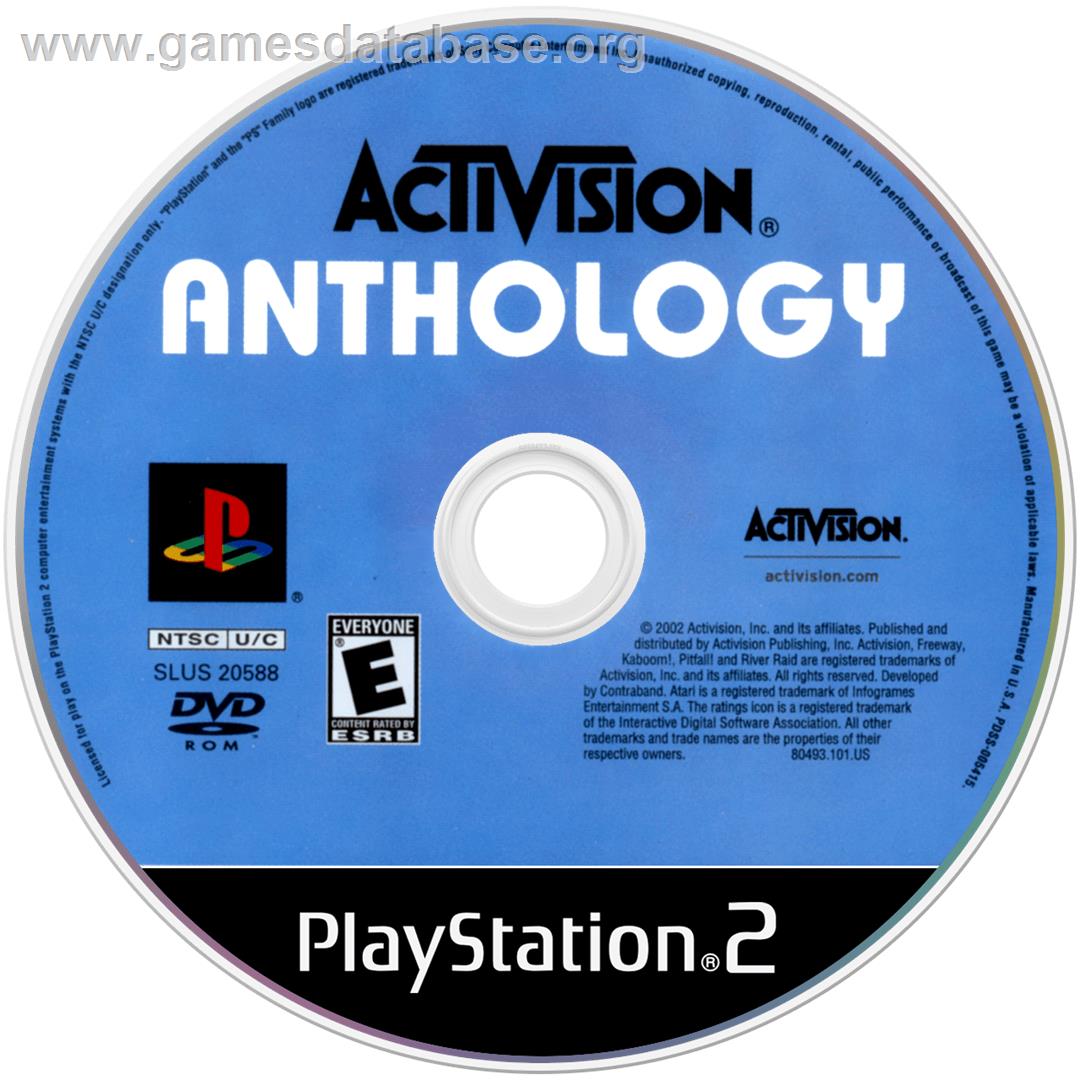 Activision Anthology - Sony Playstation 2 - Artwork - Cartridge