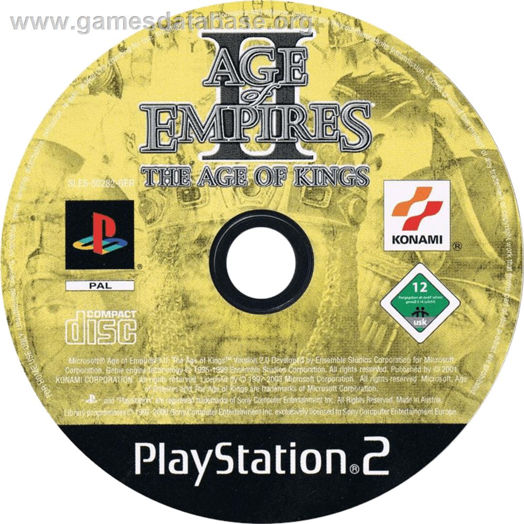 Age Of Empires 2 - The Age Of Kings - Sony Playstation 2 - Artwork - Cartridge