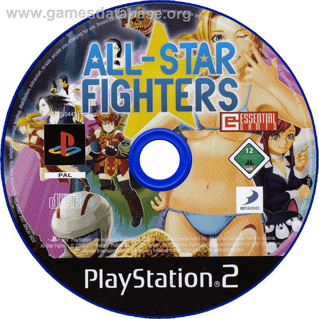 All-star Fighters - Sony Playstation 2 - Artwork - Cartridge