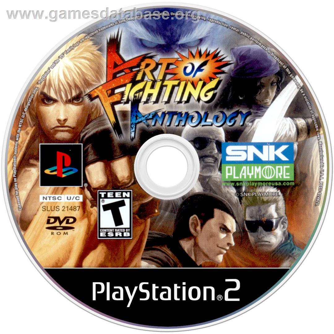 Art Of Fighting Anthology - Sony Playstation 2 - Artwork - Cartridge