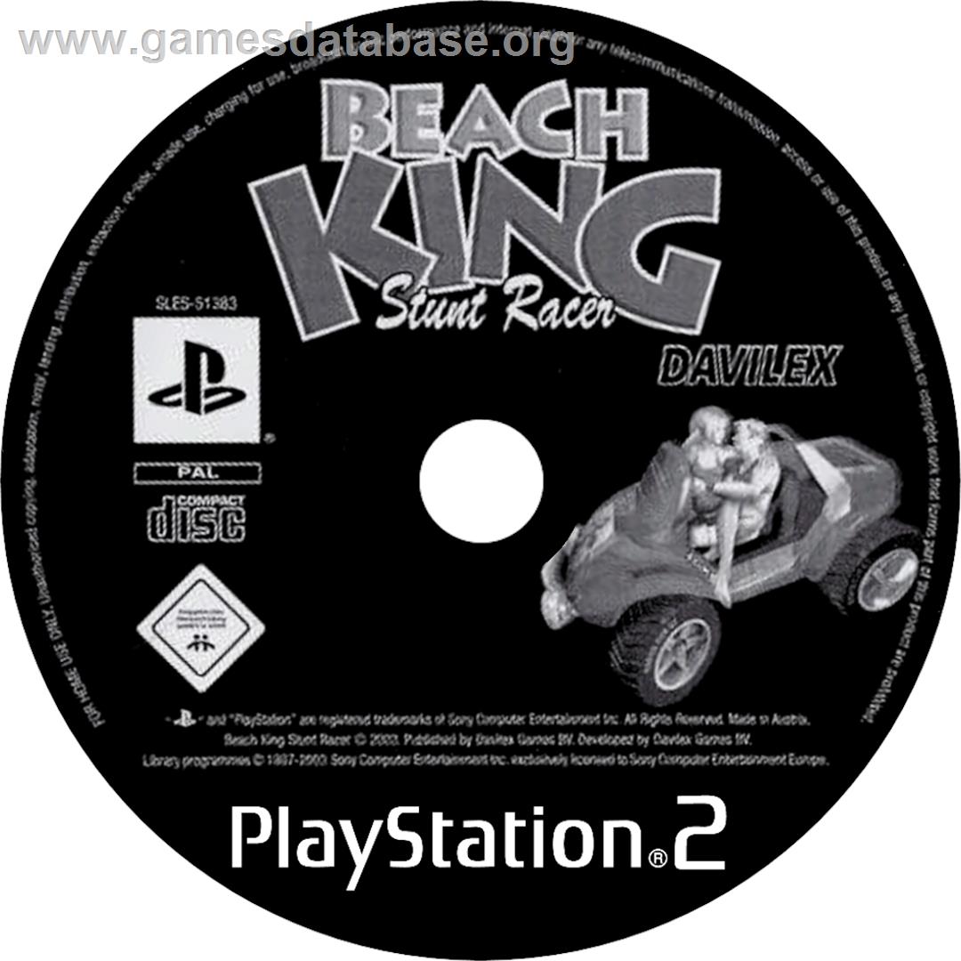 Beach King Stunt Racing - Sony Playstation 2 - Artwork - Cartridge