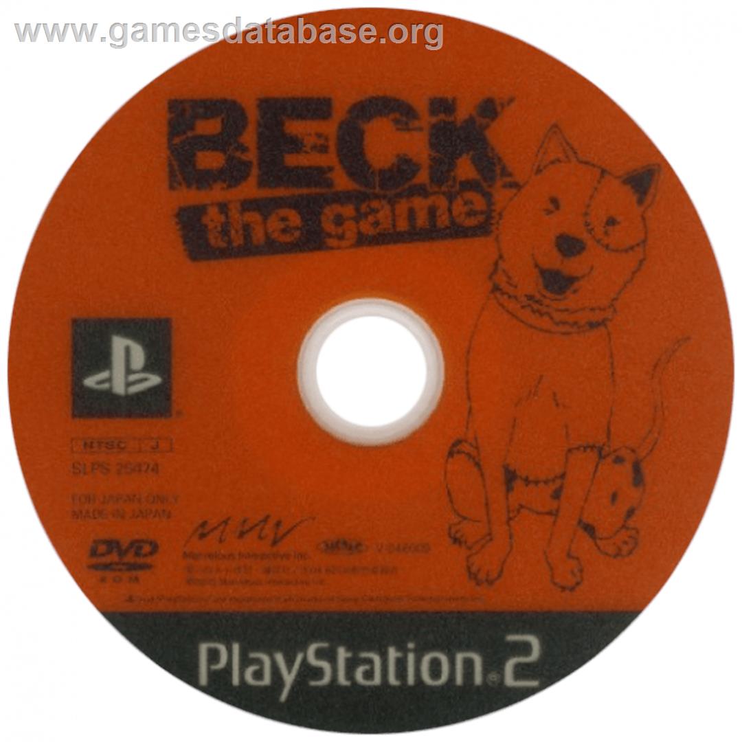 Beck - The Game - Sony Playstation 2 - Artwork - Cartridge