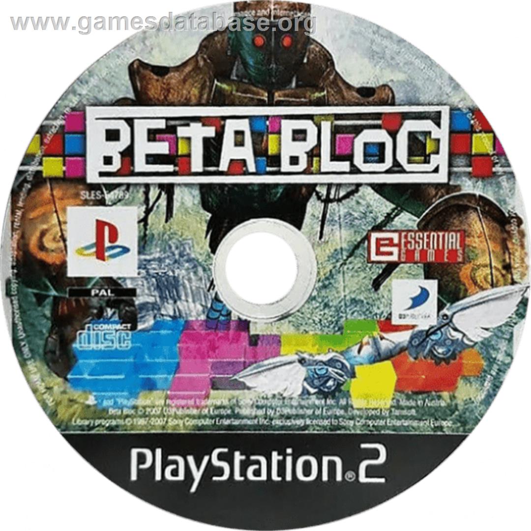 Beta Bloc - Sony Playstation 2 - Artwork - Cartridge