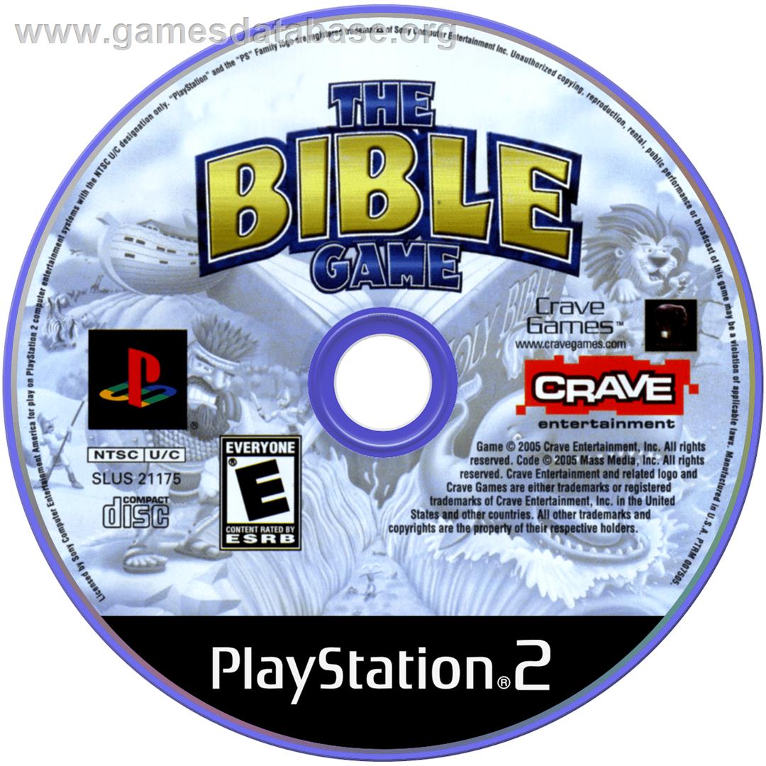 Bible Game, The - Sony Playstation 2 - Artwork - Cartridge