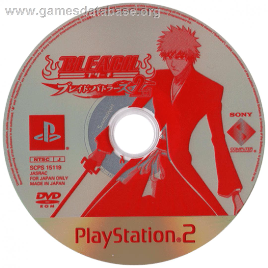 Bleach - Blade Battlers 2nd - Sony Playstation 2 - Artwork - Cartridge