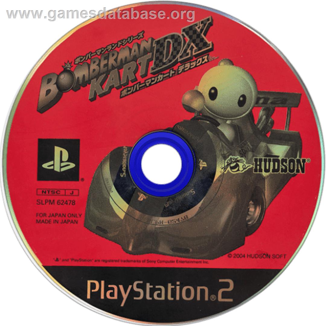 Bomberman Kart Dx - Sony Playstation 2 - Artwork - Cartridge