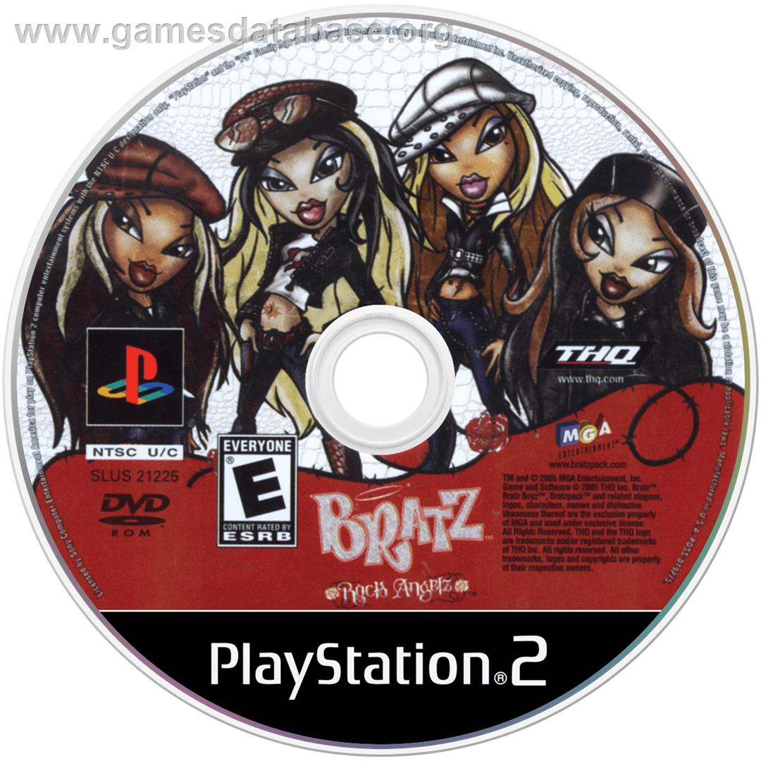Bratz - Rock Angelz - Sony Playstation 2 - Artwork - Cartridge