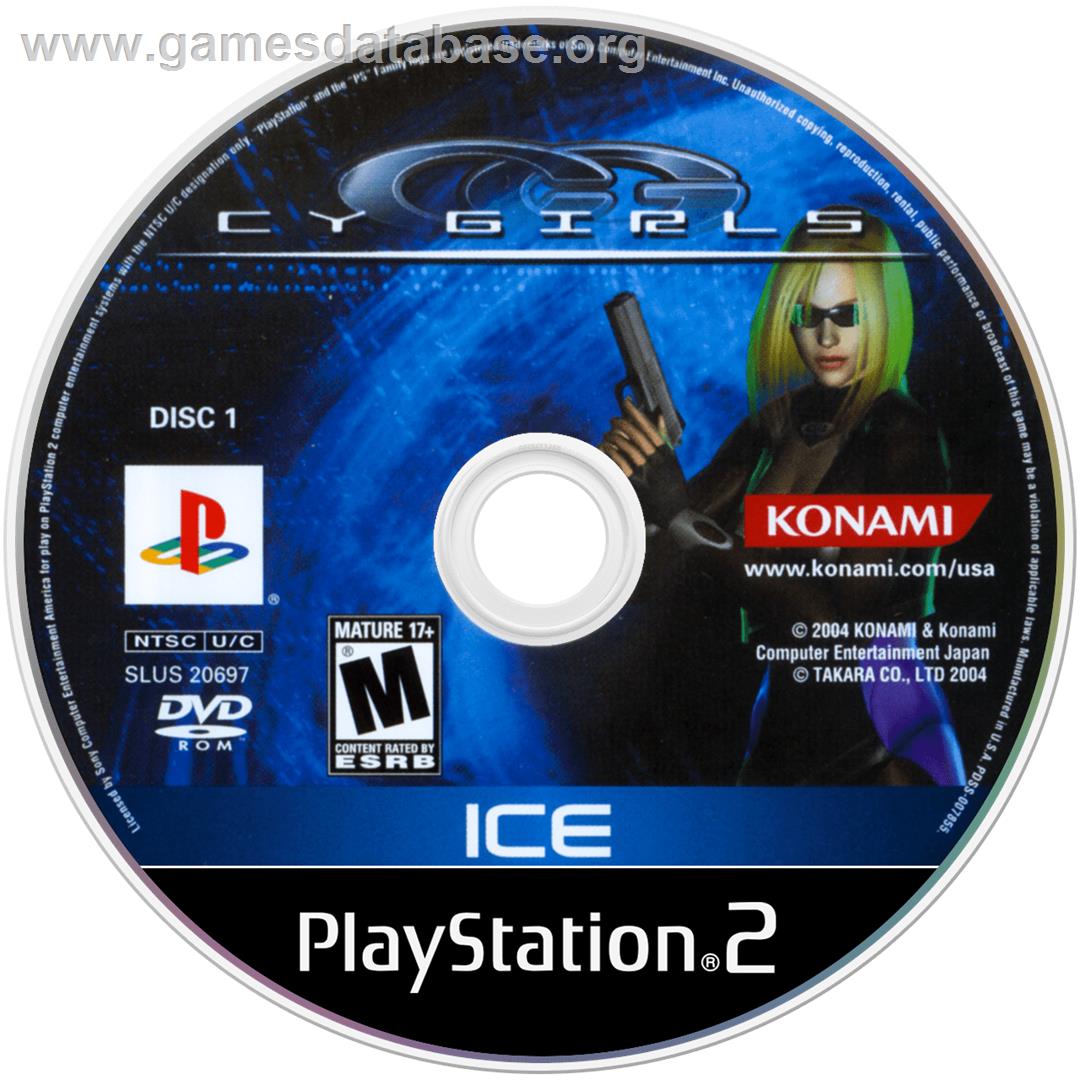 Cy Girls - Sony Playstation 2 - Artwork - Cartridge