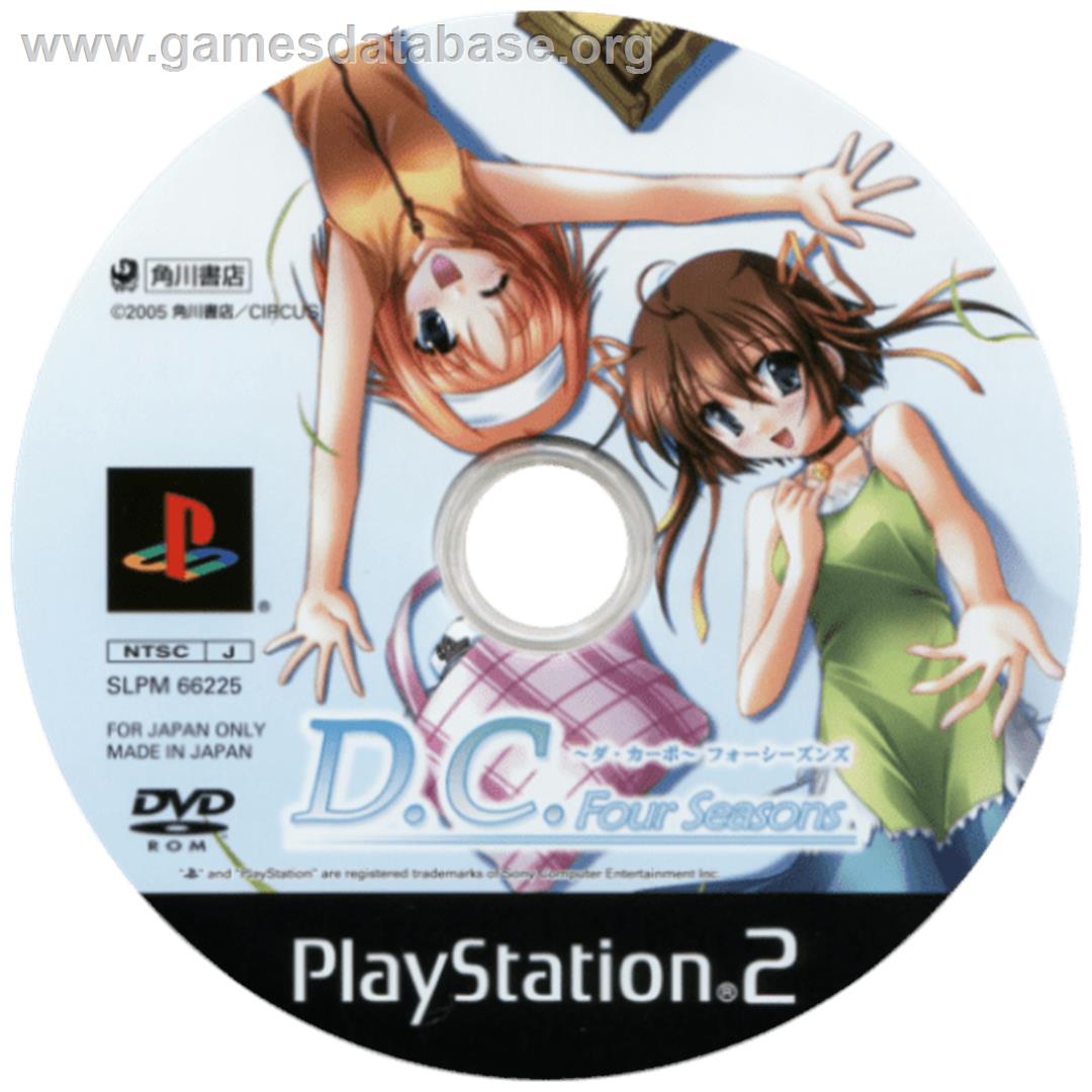 D.c.f.s. - Da Capo - Four Seasons - Sony Playstation 2 - Artwork - Cartridge