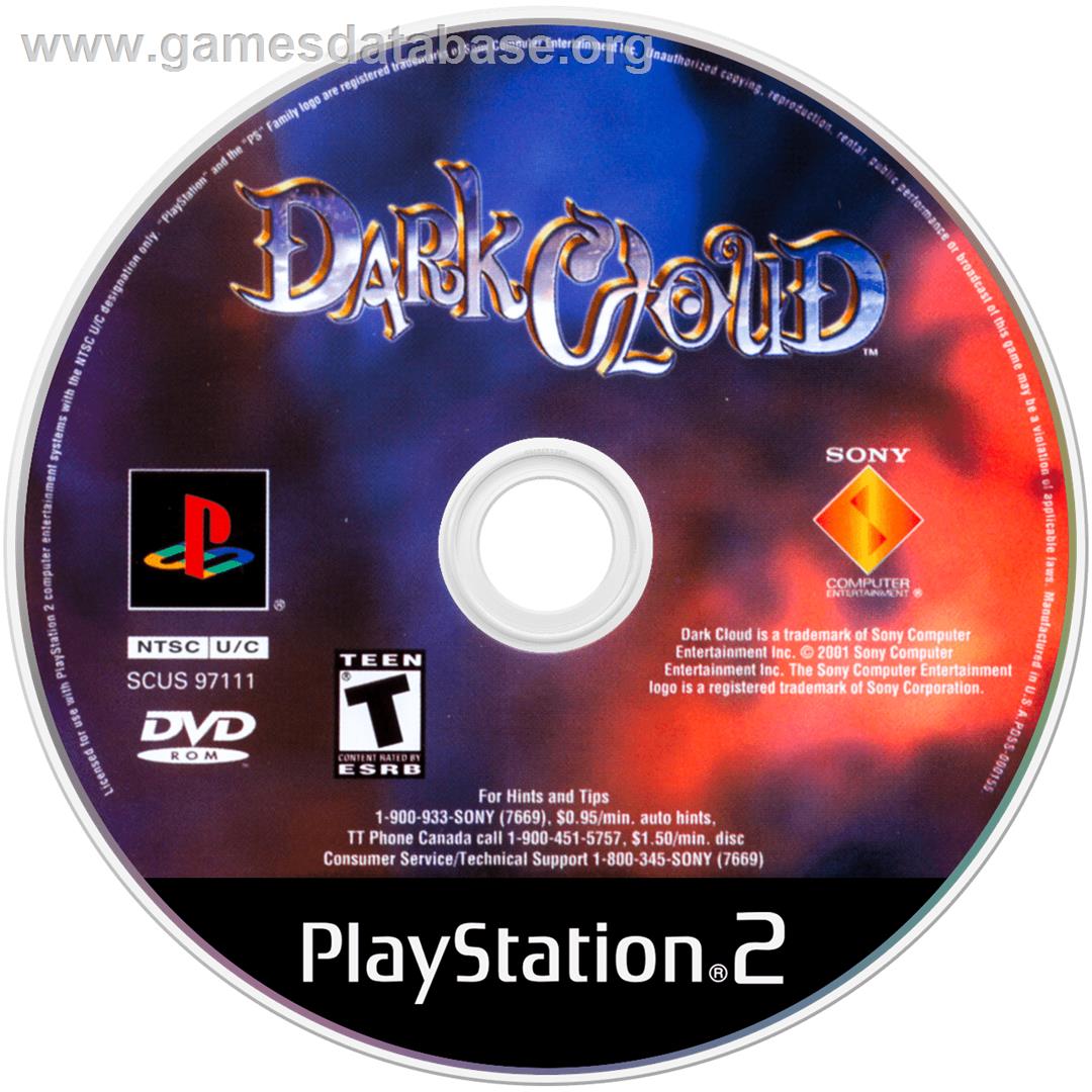 Dark Cloud - Sony Playstation 2 - Artwork - Cartridge