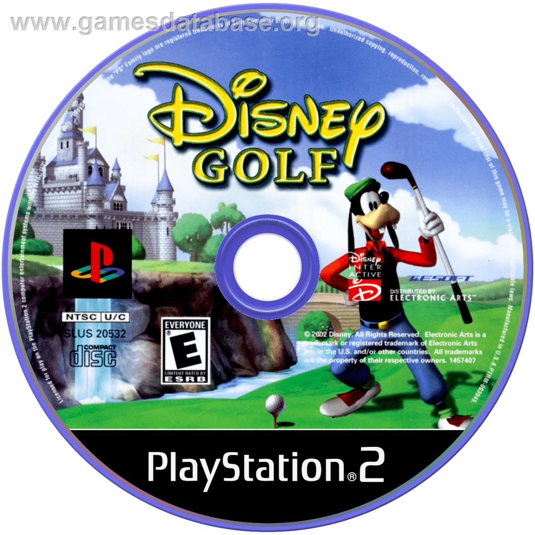 Disney Golf - Sony Playstation 2 - Artwork - Cartridge