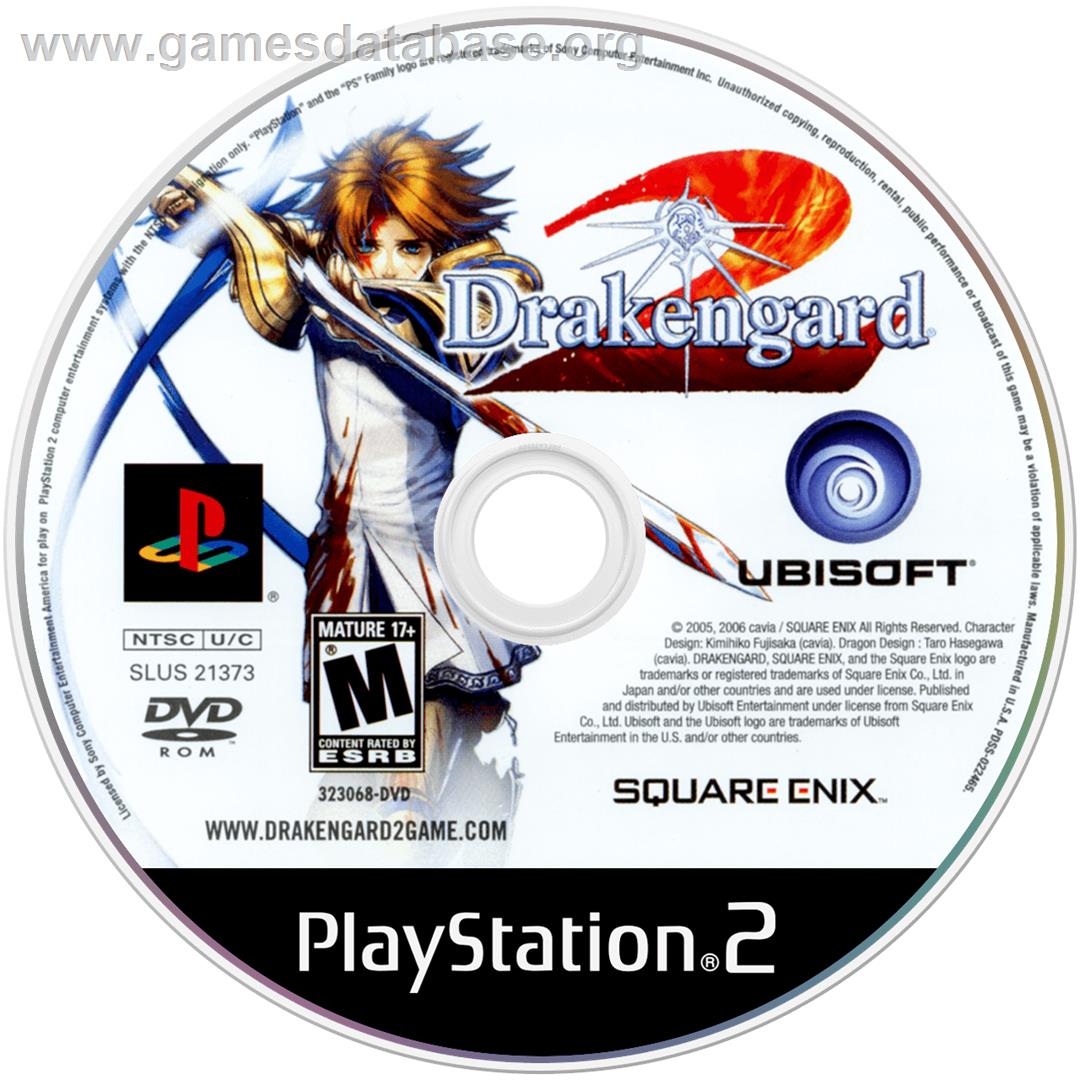 Drakengard 2 - Sony Playstation 2 - Artwork - Cartridge