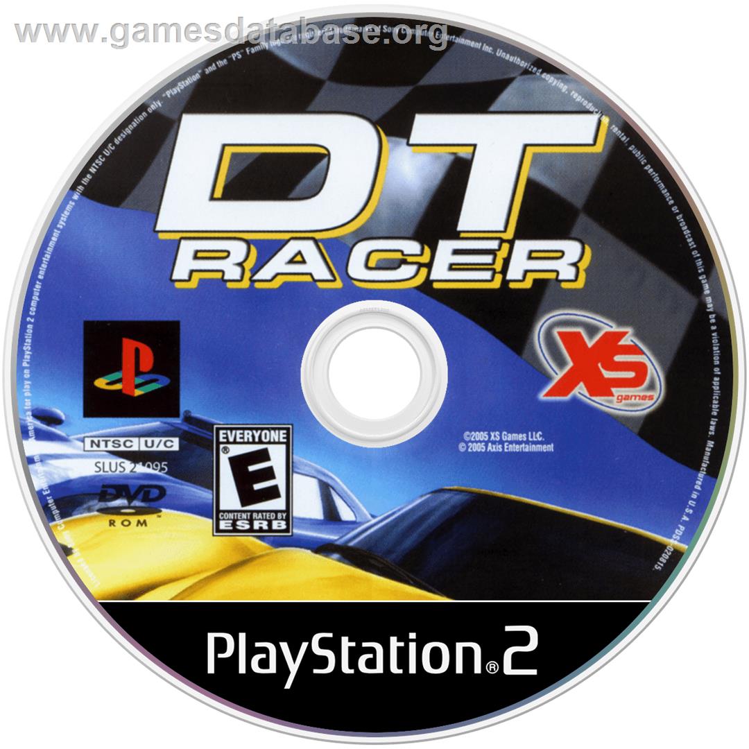 Dt Racer - Sony Playstation 2 - Artwork - Cartridge
