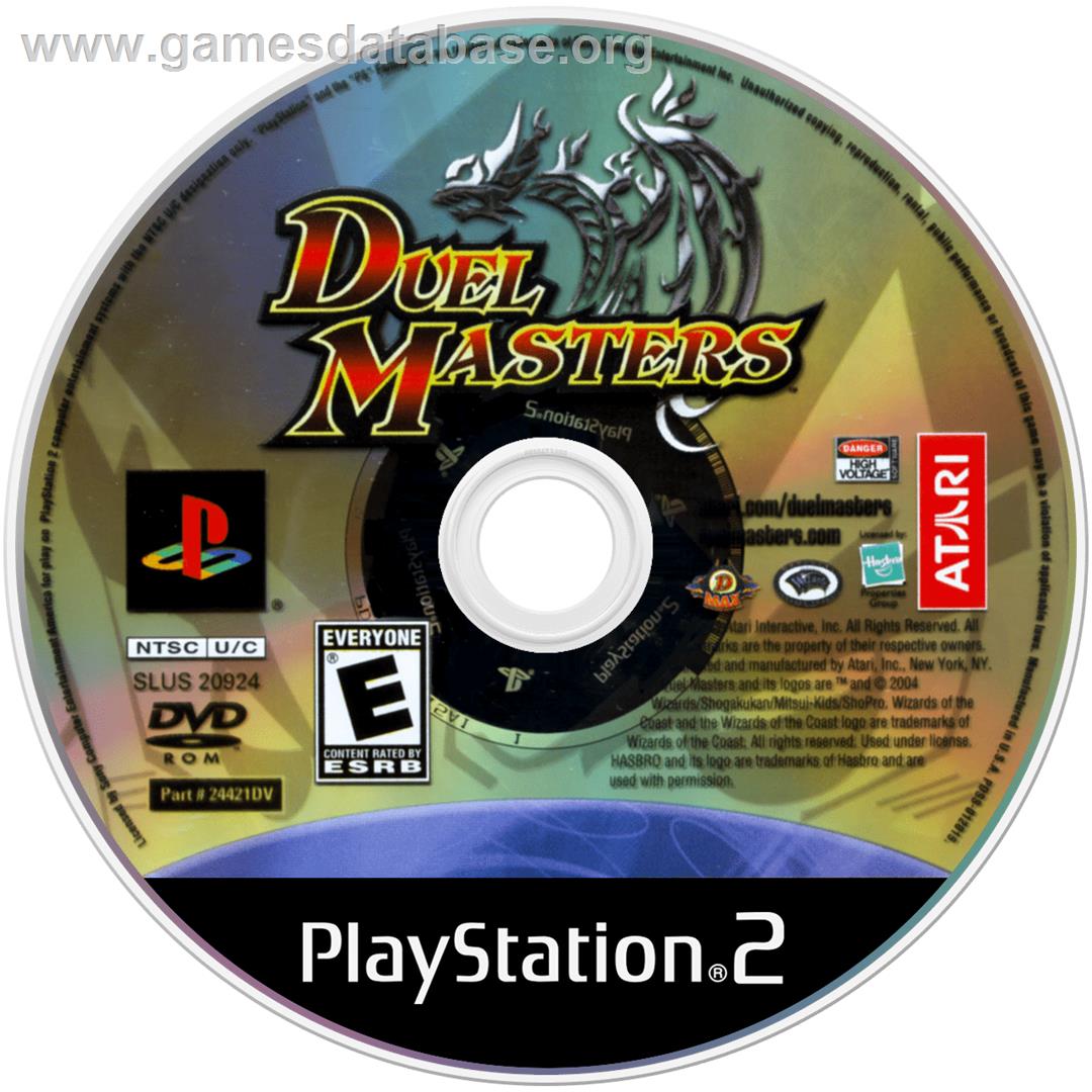 Duel Masters - Sony Playstation 2 - Artwork - Cartridge