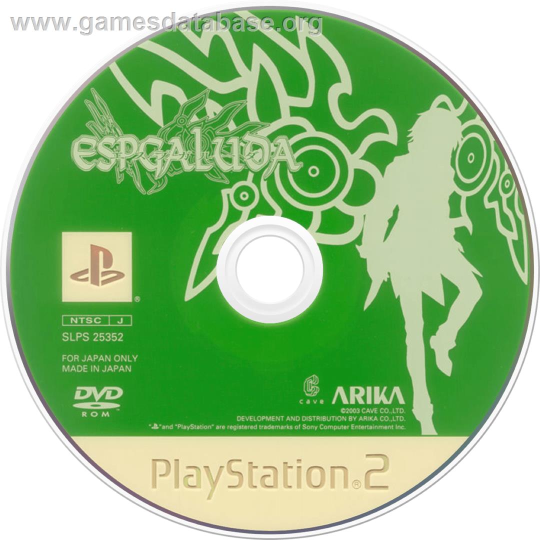 Espgaluda - Sony Playstation 2 - Artwork - Cartridge