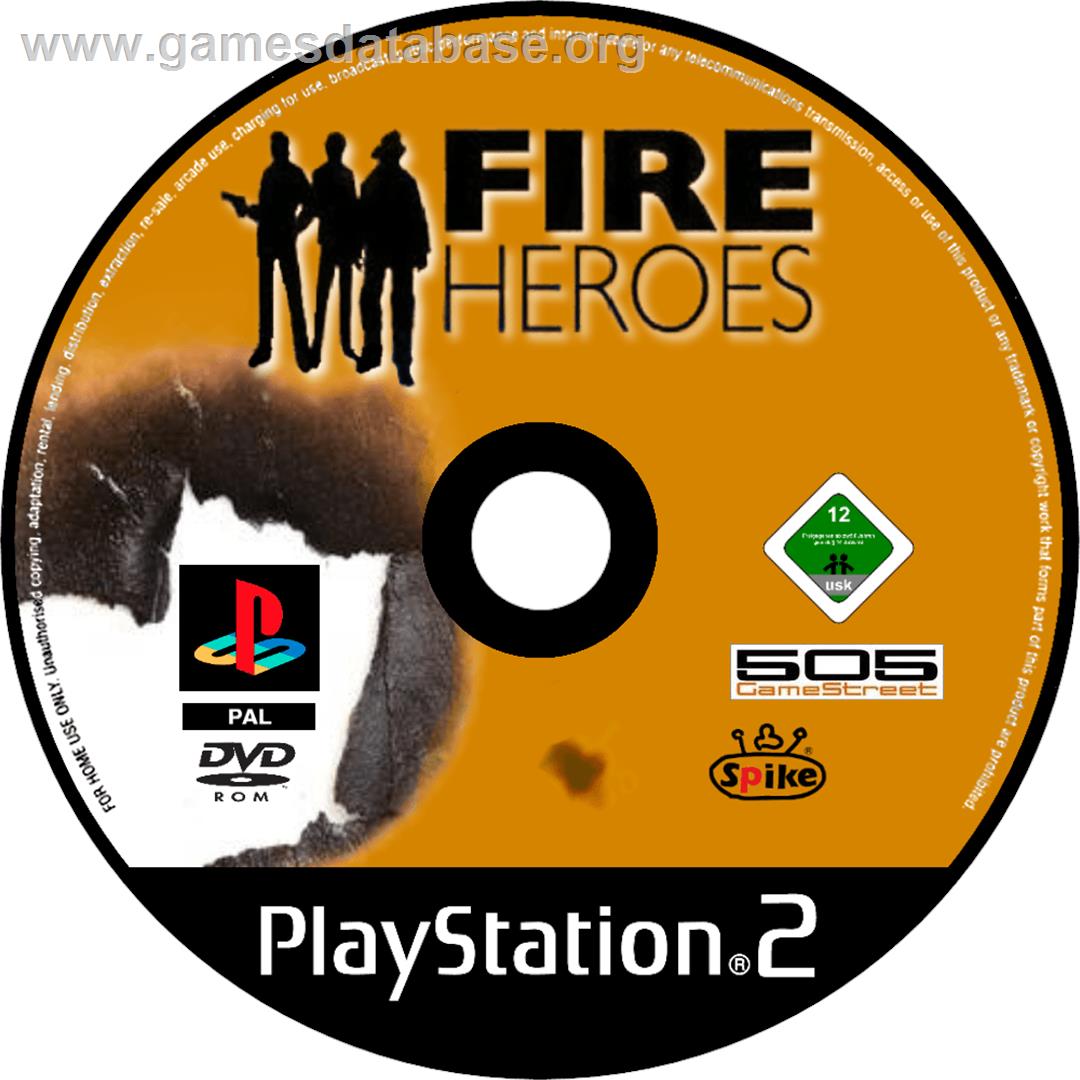 Fire Heroes - Sony Playstation 2 - Artwork - Cartridge
