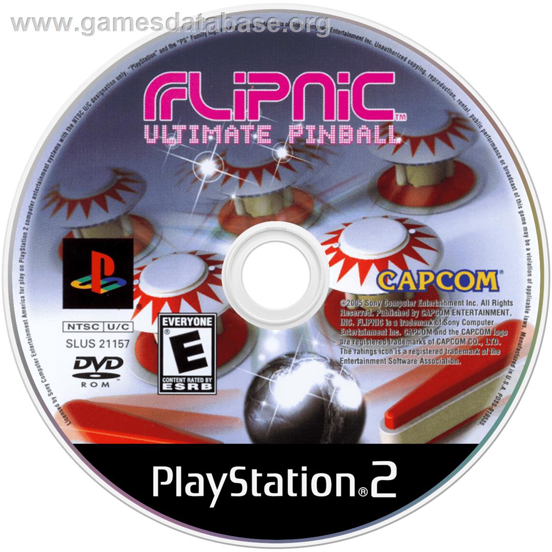 Flipnic - Sony Playstation 2 - Artwork - Cartridge
