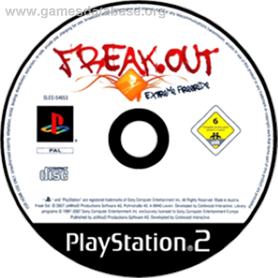 Freak Out - Extreme Freeride - Sony Playstation 2 - Artwork - Cartridge