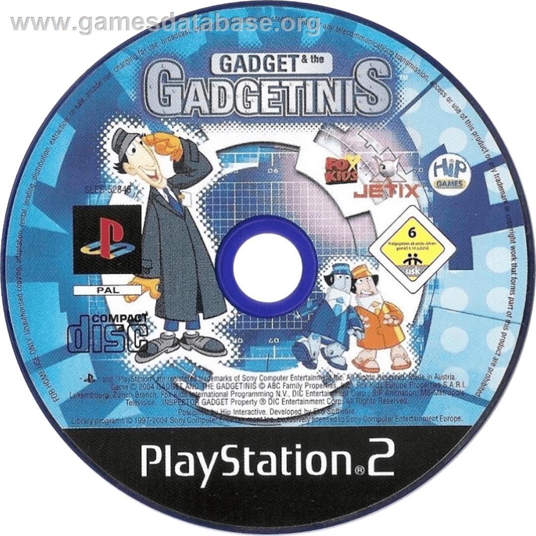 Gadget And Gadgetinis - Sony Playstation 2 - Artwork - Cartridge