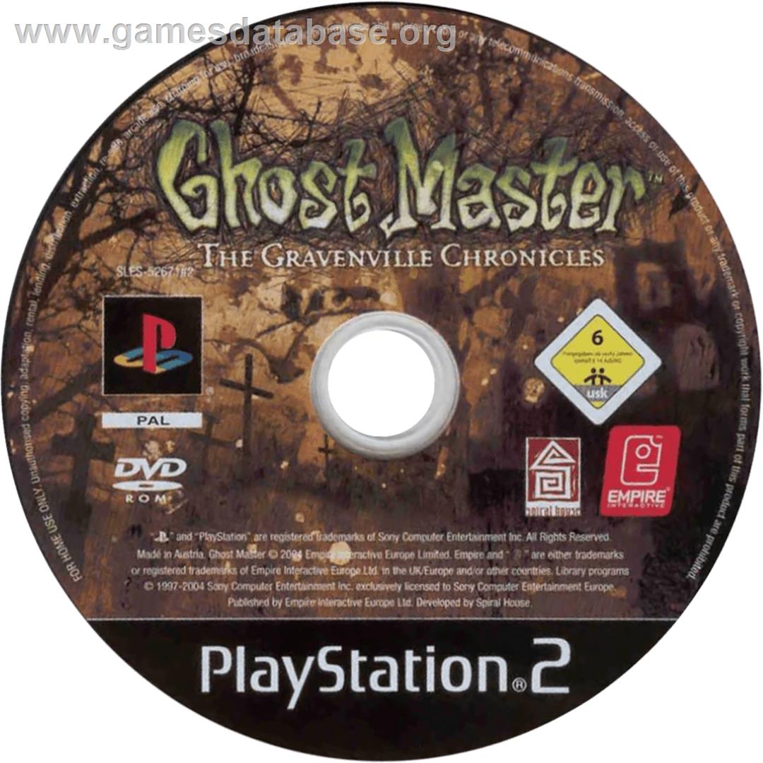Ghost Master - The Gravenville Chronicles - Sony Playstation 2 - Artwork - Cartridge
