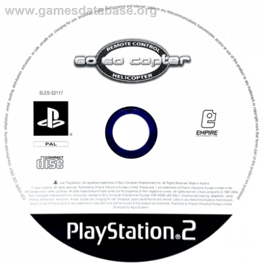 Go Go Copter - Sony Playstation 2 - Artwork - Cartridge
