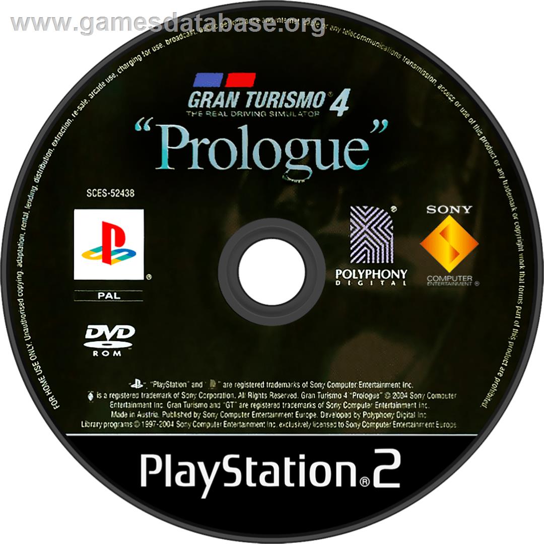 Gran Turismo 4 Prologue - Sony Playstation 2 - Artwork - Cartridge