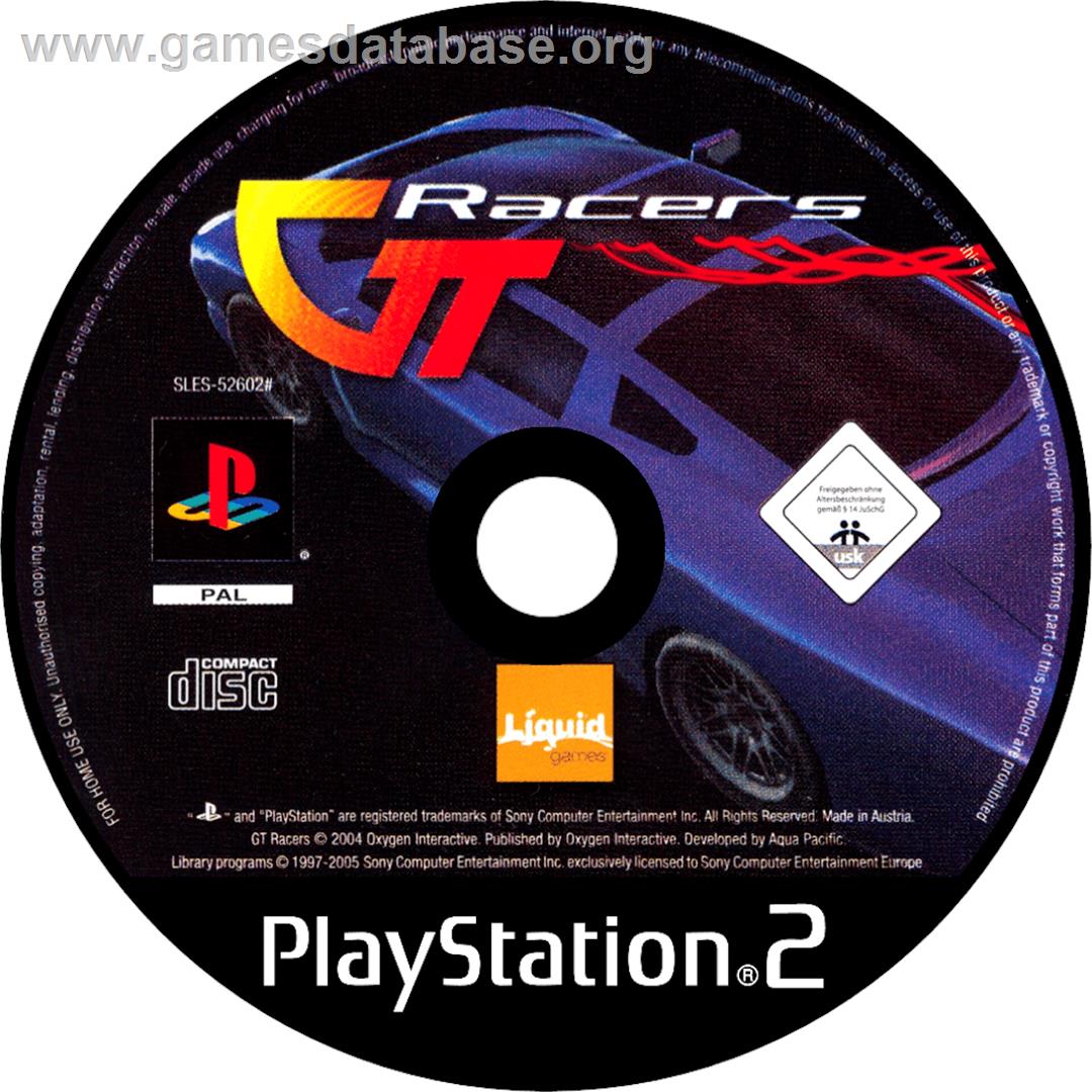 Gt Racers - Sony Playstation 2 - Artwork - Cartridge