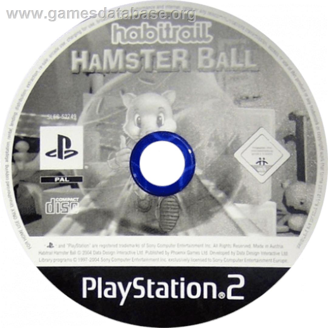 Habitrail Hamster Ballz - Sony Playstation 2 - Artwork - Cartridge