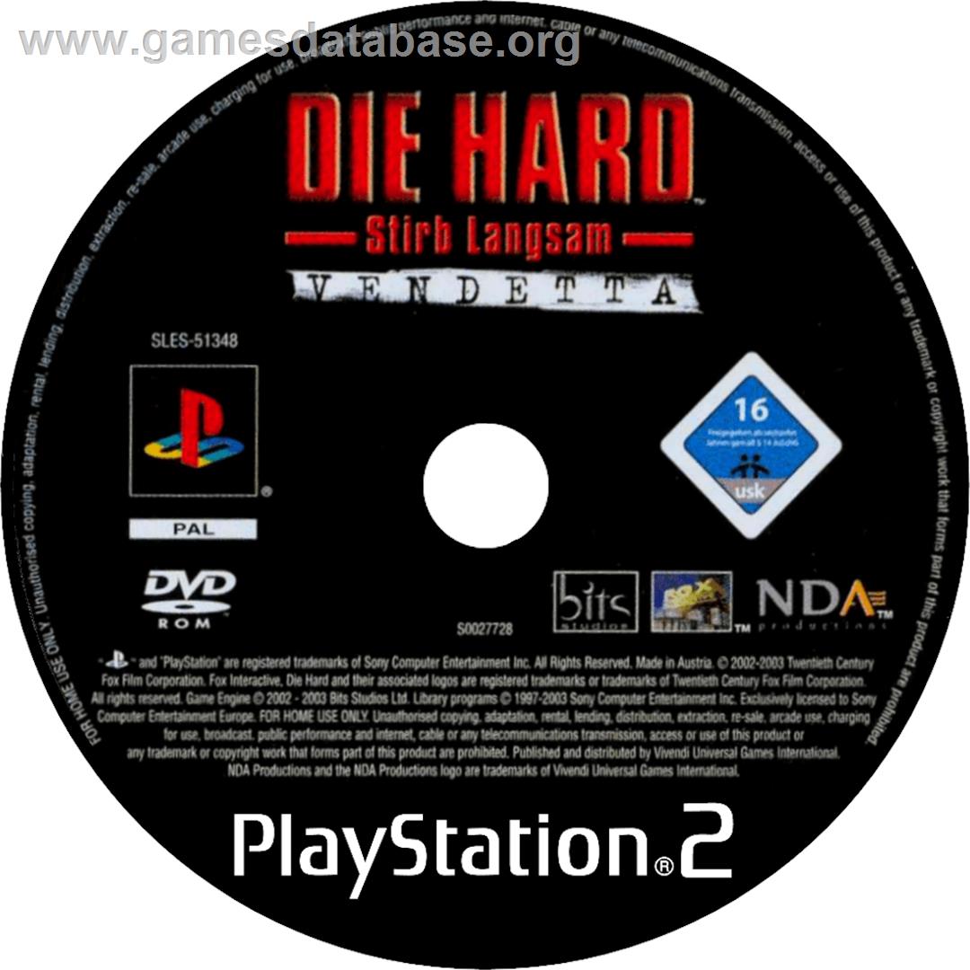 Hard - Vendetta, Die - Sony Playstation 2 - Artwork - Cartridge