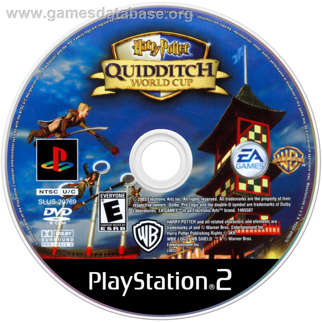 Harry Potter - Quidditch World Cup - Sony Playstation 2 - Artwork - Cartridge