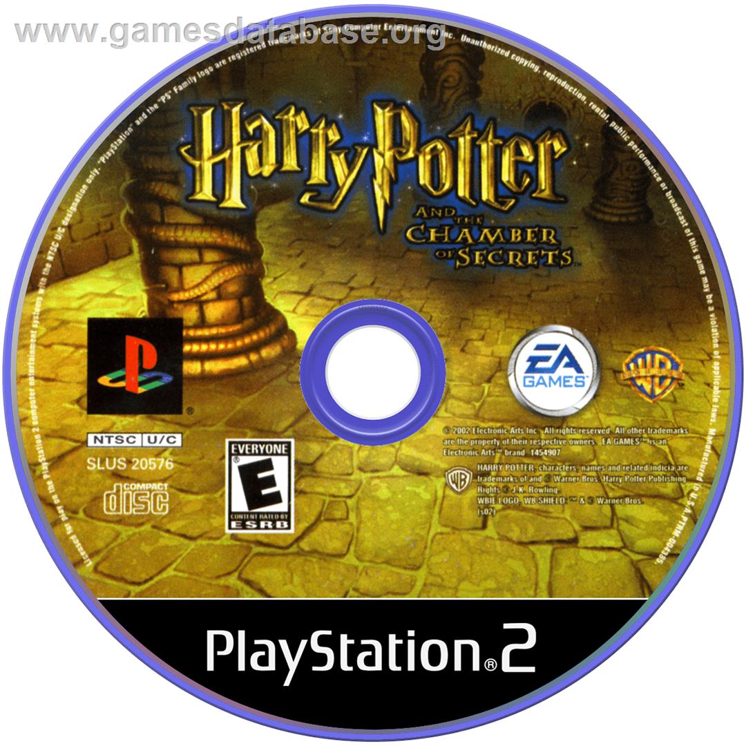 Harry Potter And The Chamber Of Secrets - Sony Playstation 2 - Artwork - Cartridge