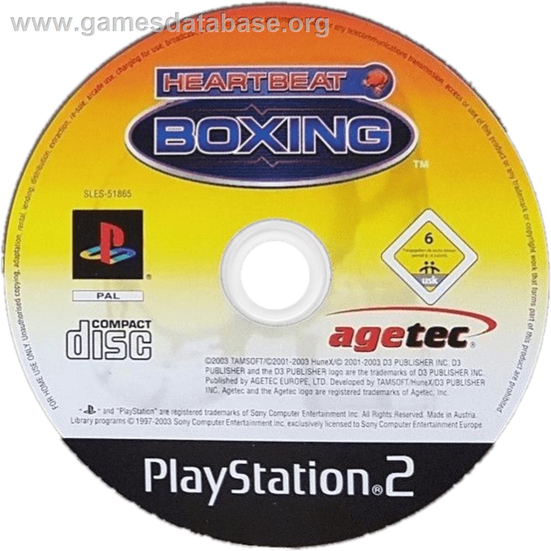 Heartbeat Boxing - Sony Playstation 2 - Artwork - Cartridge