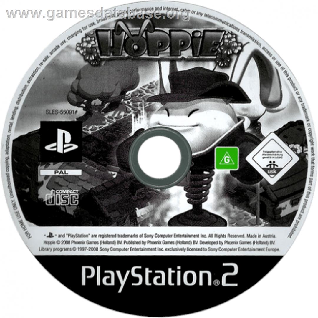 Hoppie - Sony Playstation 2 - Artwork - Cartridge