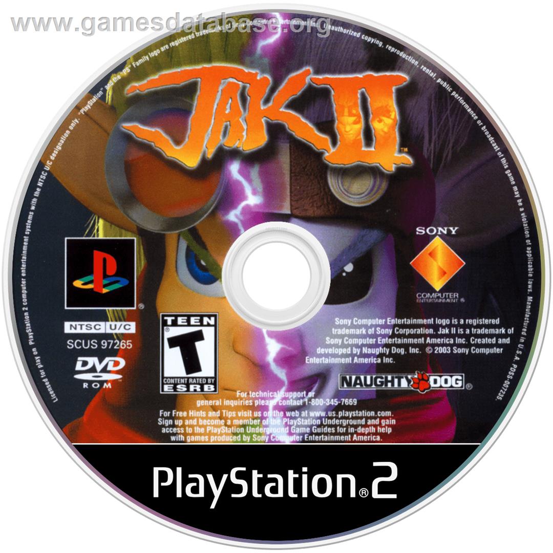 Jak 2 - Renegade - Sony Playstation 2 - Artwork - Cartridge